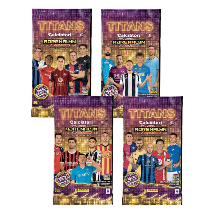 Adrenalyn XL Footballers Starter Pack – Titans 2025 (Panini)
