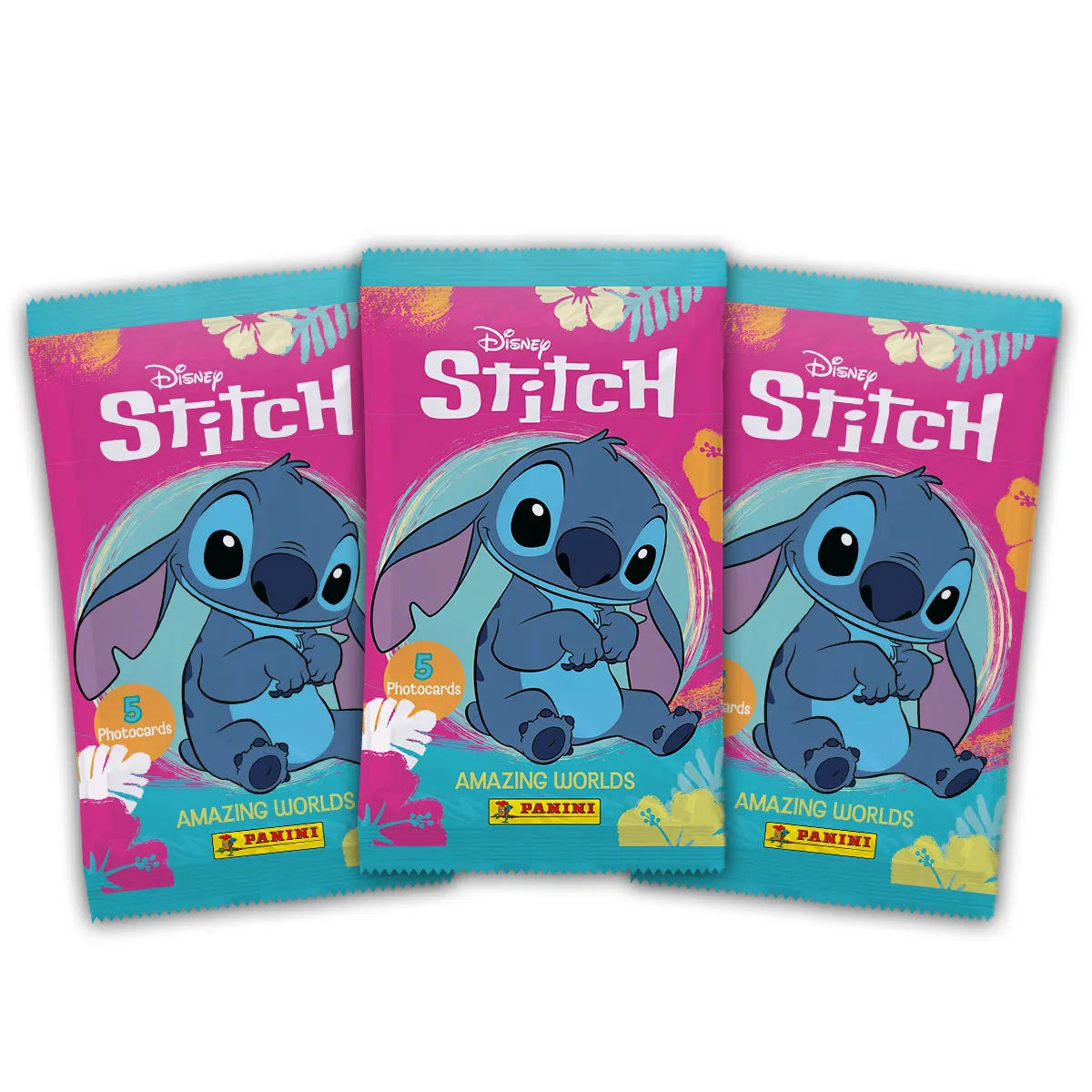 Set Raccoglitore e/o Bustine di Photocard STITCH Disney - Mondi Straordinari (Panini 2025)