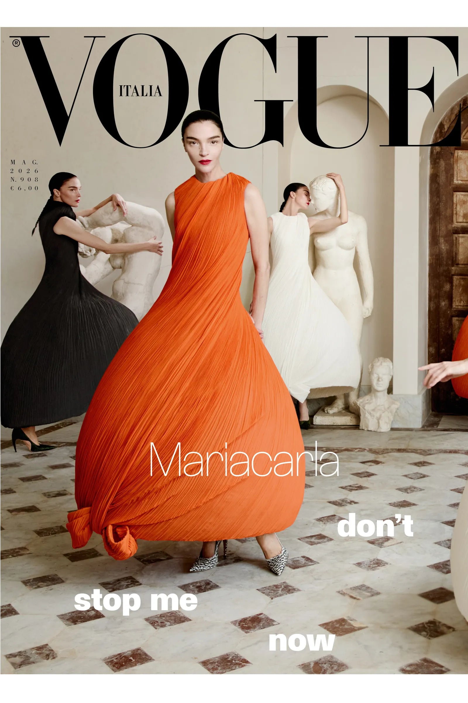 Set of 6 VOGUE ITALIA Covers - 6 Collectible Covers for 60th