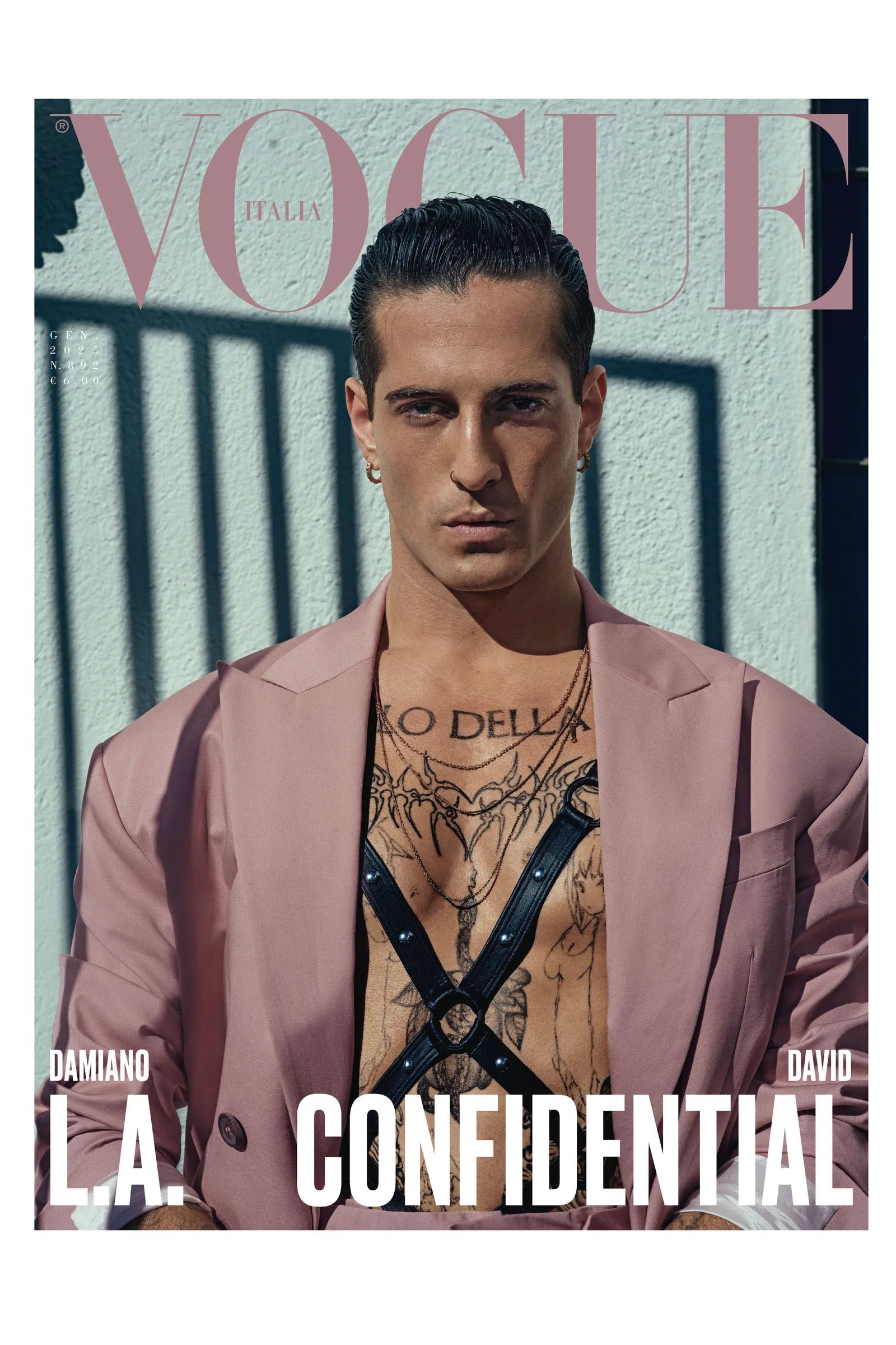 Set of 6 VOGUE ITALIA Covers - 6 Collectible Covers for 60th