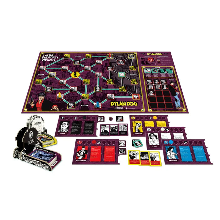 Dylan Dog - L'alba dei morti viventi - Gioco da tavolo cooperativo
