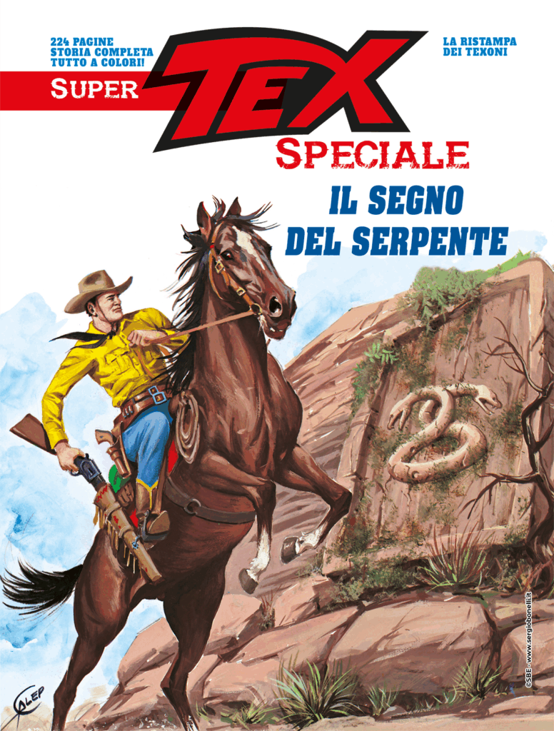 TEX Supertex Speciale - Ristampa a colori dei Texone