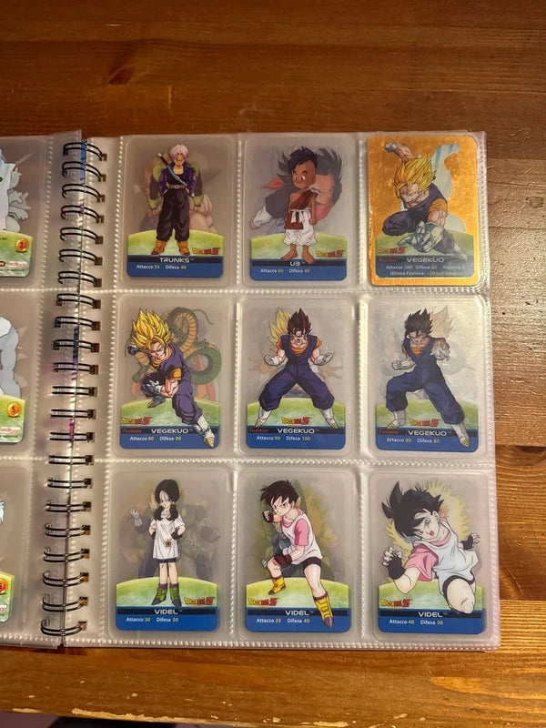 Album Completo 150/150 Cards Edibas Lamincards Dragonball Z - Serie ORO