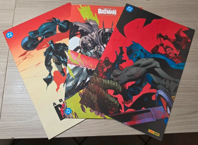 Set 3 Variant Batman DC Instant Variant Manga Tribute