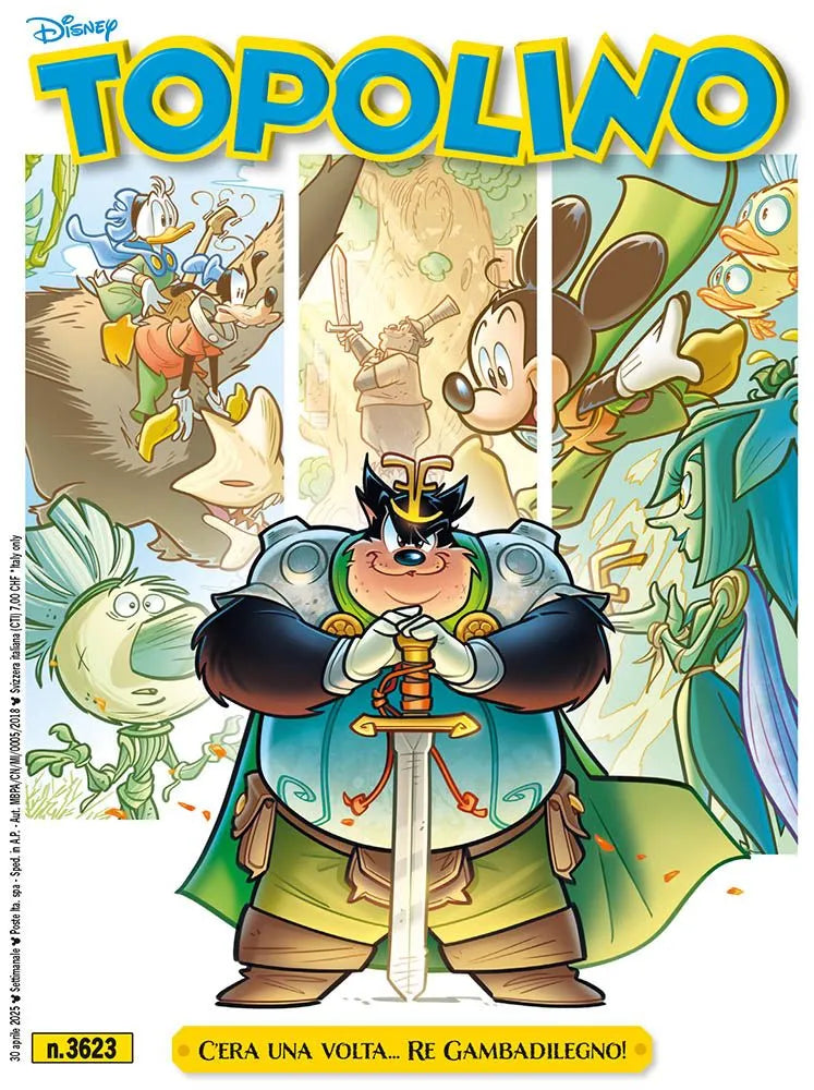 Set fumetti TOPOLINO - Pack Aprile 2025