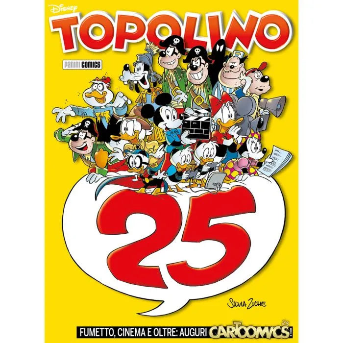 Copertina Anastatica - Fumetto libretto TOPOLINO n. 3250 - Variant Cartoomics Silvia Ziche