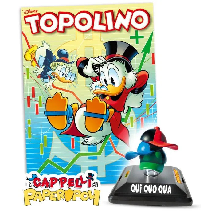 Set 3 Uscite - I Cappelli di Paperopoli + Fumetti Topolino 3609 3610 3611