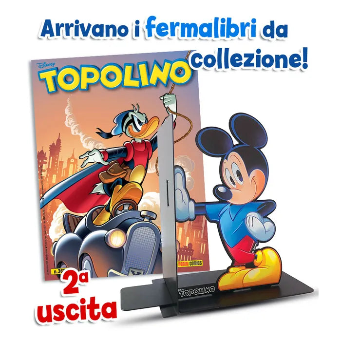 Stripovi Topolino br. 3695 i/ili 3696 s metalnim straničnicima Paje Patka i/ili Mickeyja Mousea