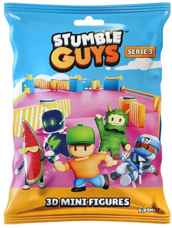 Personaggi STUMBLE GUYS - Serie 3 - mini Action Figure 3D