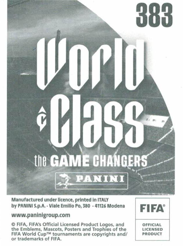 Panini World Class 2024 Figurina n. 383 Rookie Sticker Lamine Yamal RC Spain
