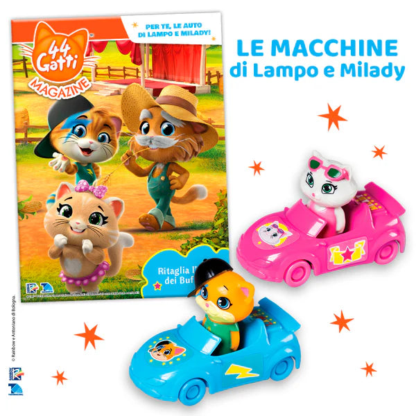 44 Cats Magazine TV series and gadgets