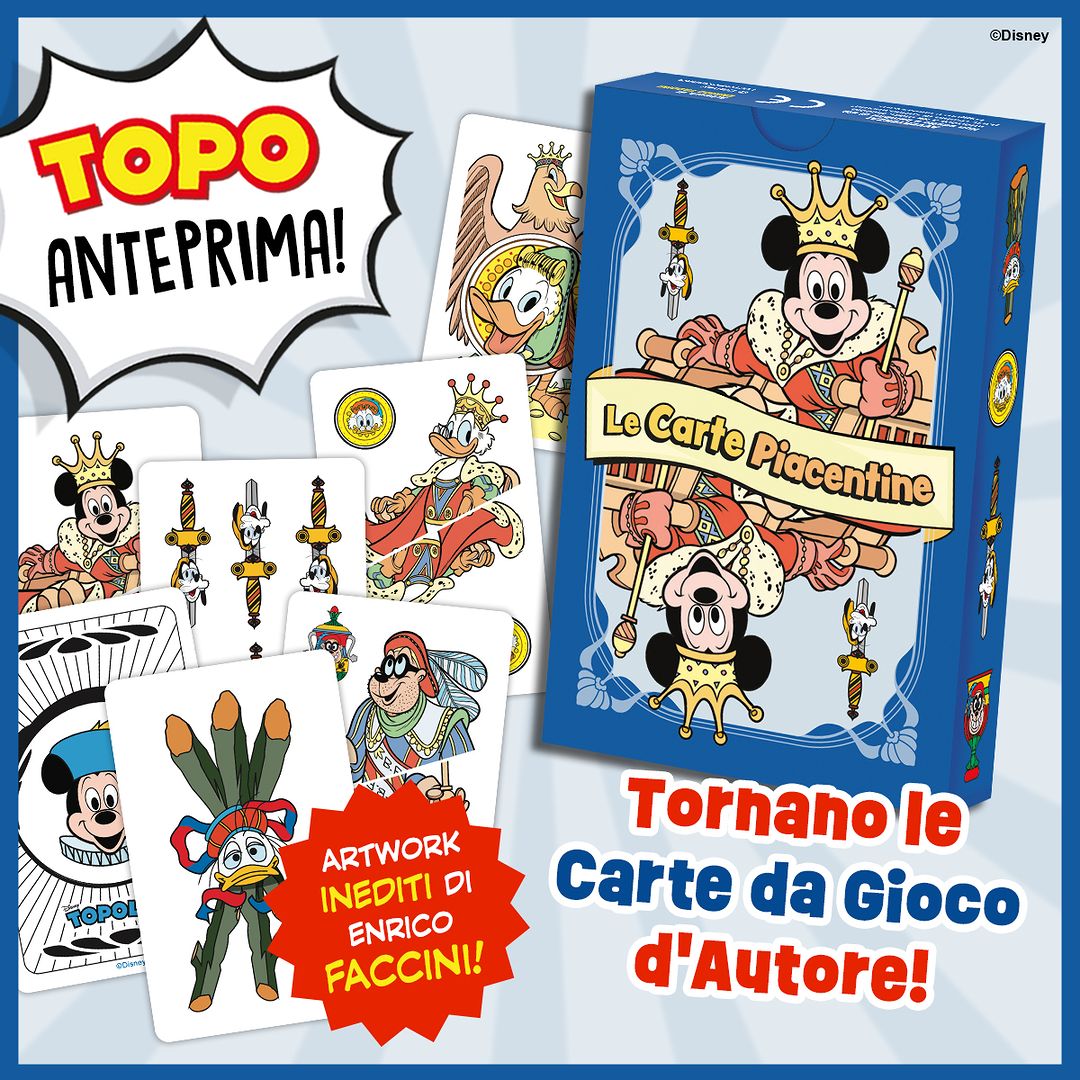 Mickey Mouse Comic #3598 + Piacentine Playing Cards Deck