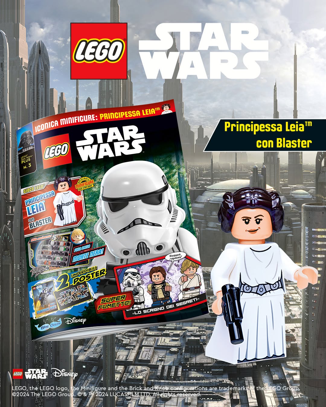 LEGO STARWARS Magazine #5 with Clone Tropper with Blaster