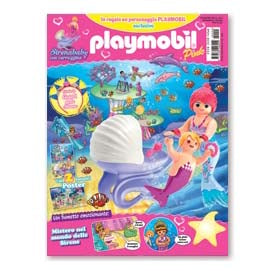 Magazine Playmobil Pink - n.5 del 2022 + Sirenababy con Carrozzina