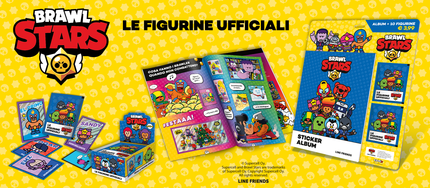Set Album e/o bustine sigillate di Figurine BRAWL STARS Sticker