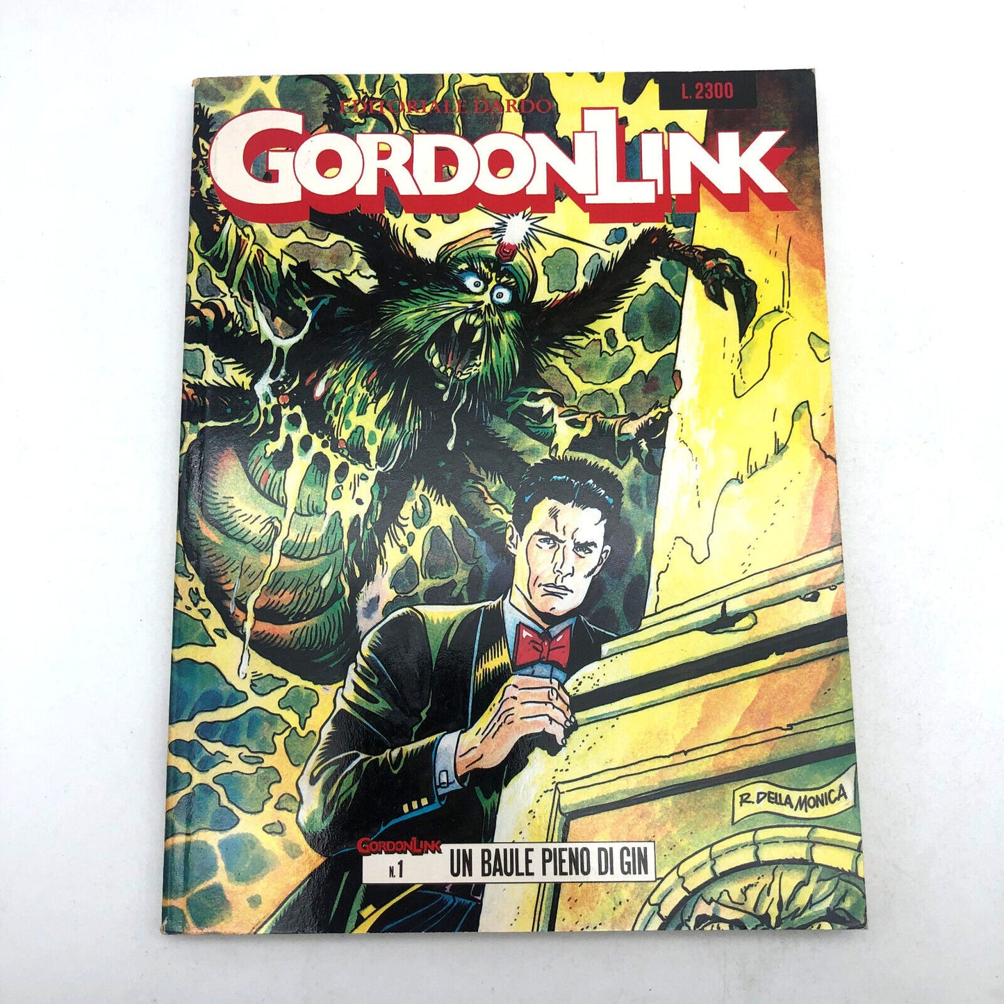 GORDON LINK Comic Nummer 1 Selten Sehr seltenes Los im italienischen Horrorgebrauch 1991