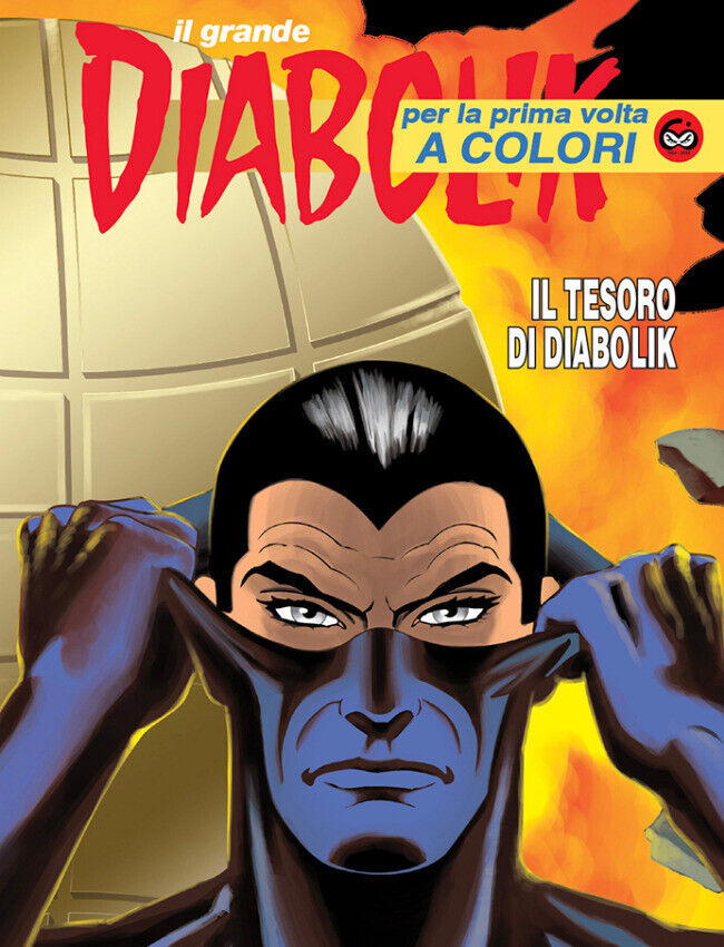 Comic-Buch DIABOLIK's Treasure Nummer n. 3 2022 Große Farbe. Selten im Zeitungskiosk erhältlich