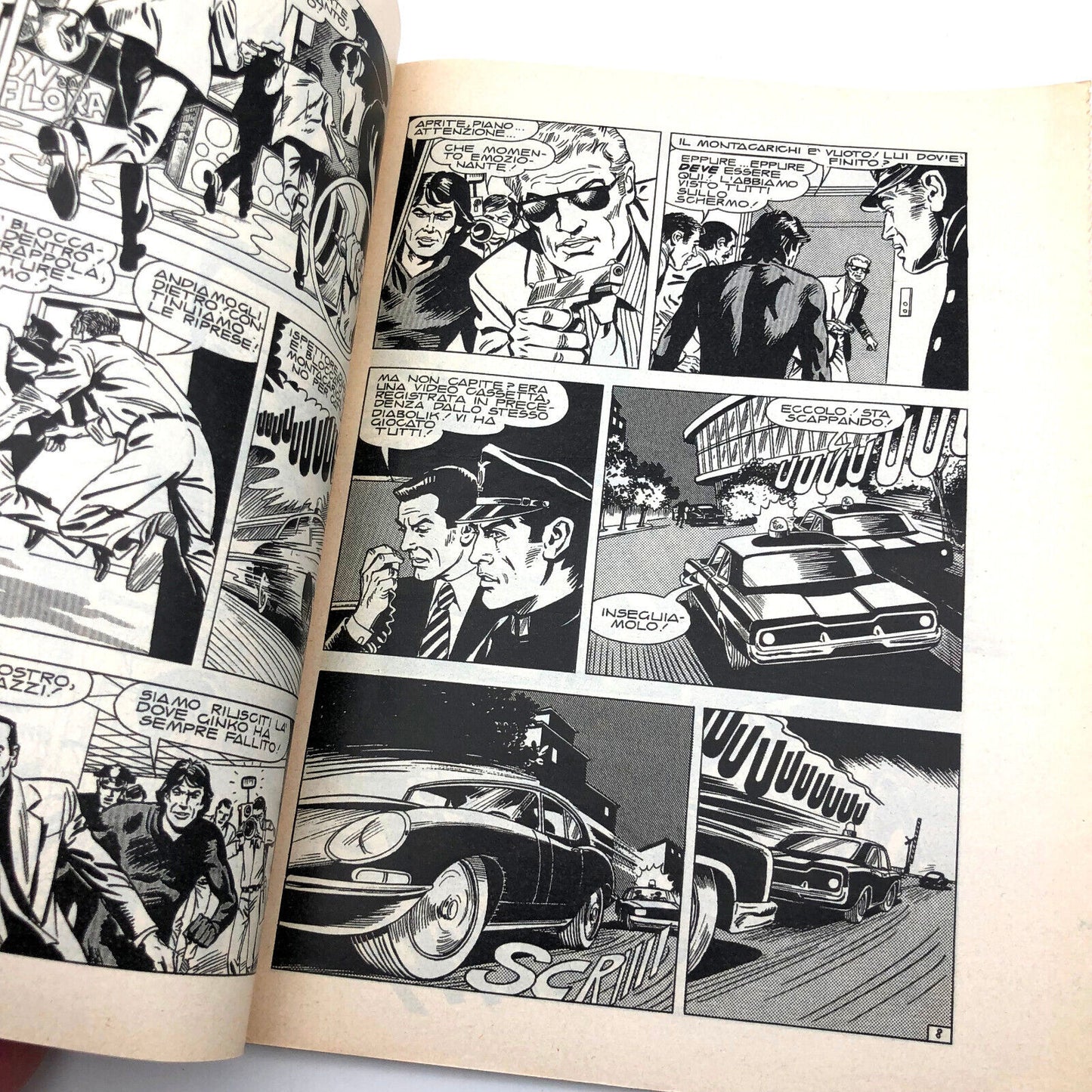 Fumetto DIABOLIK Inserto Tv sorrisi e Canzoni Storia Completa Rarissimo 1992
