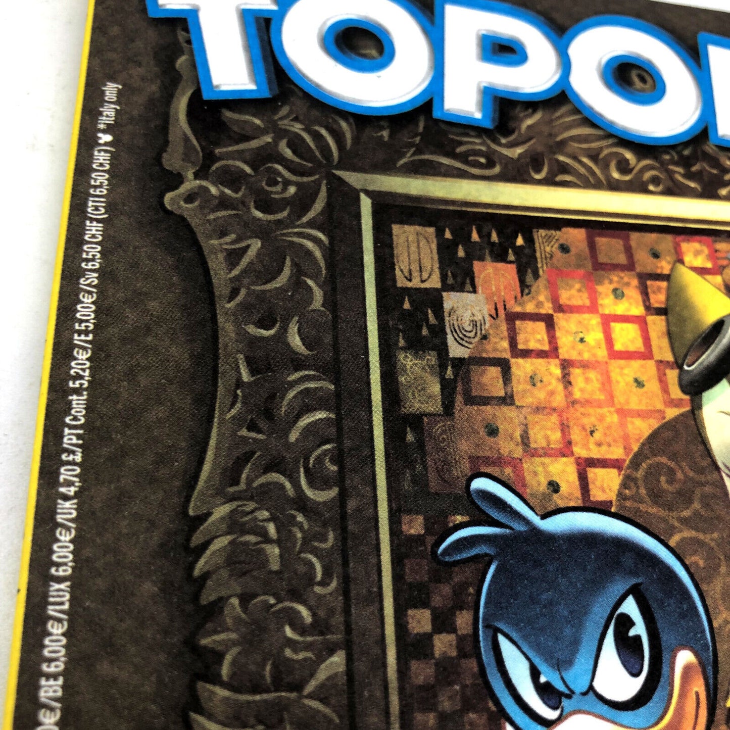 TOPOLINO Comic Book #3466 Collectible Variant Cover Cover Old Paper Rare
