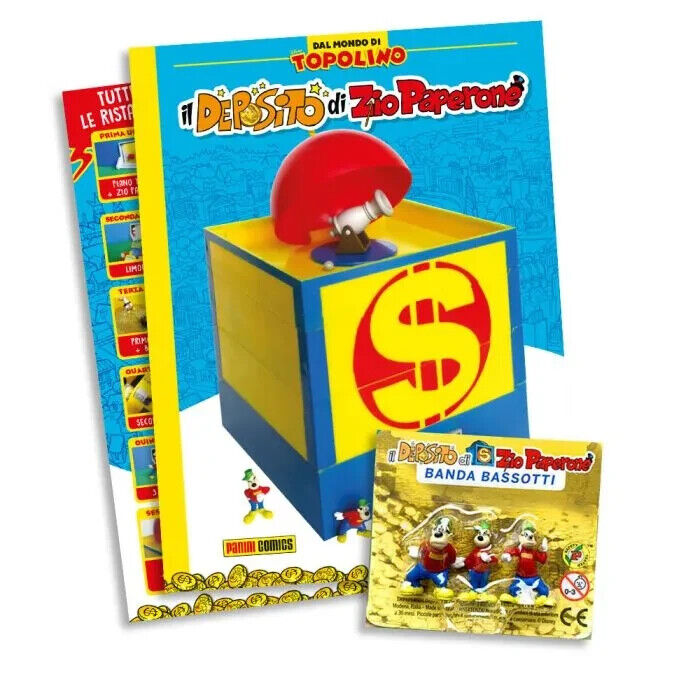 Set 6 Mickey Mouse Collection UNCLE Scrooge's Warehouse Komplettes Disney-Gadget