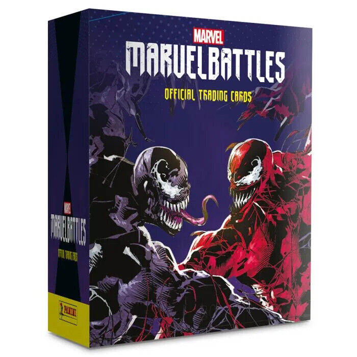 Pack de démarrage MARVEL BATTLES Cartes à collectionner 2024 Panini Album Classeur Sachets