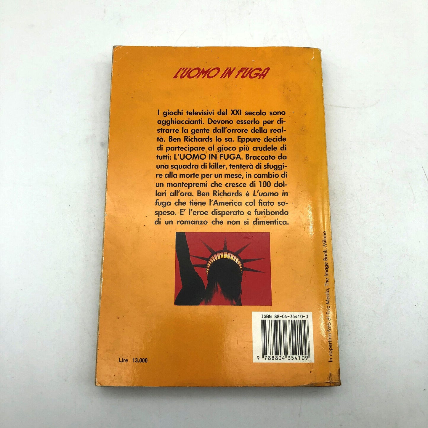Libro Richard Bachman di Stephen KING L'UOMO IN FUGA Oscar Mondadori Narrativa