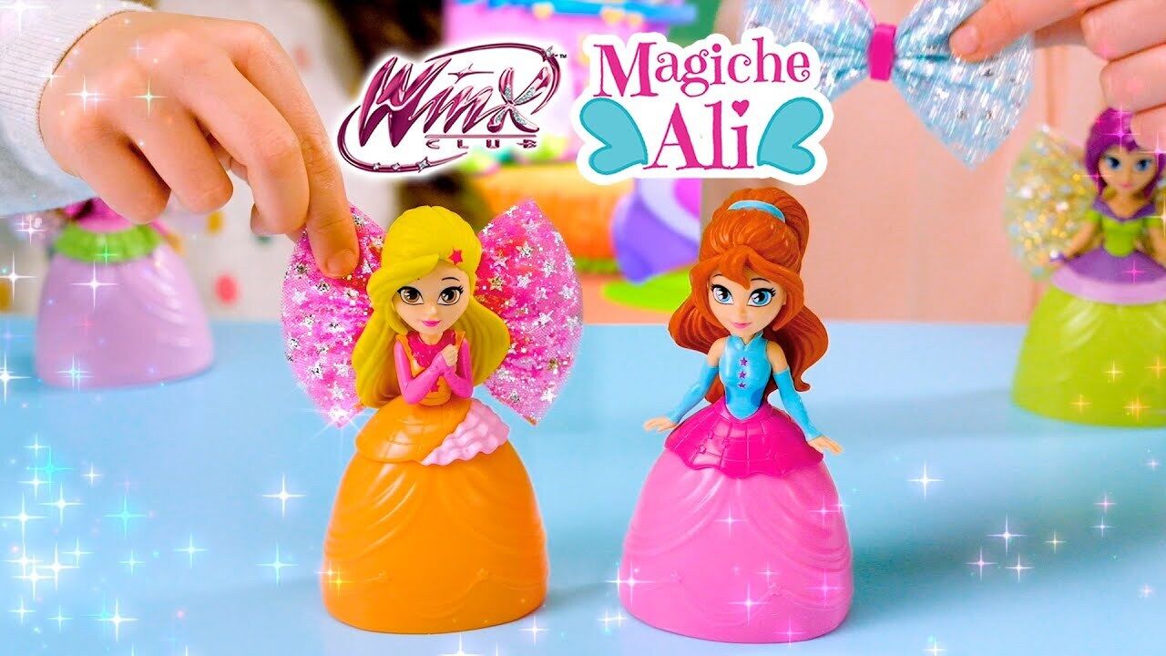 Winx Club Sammlerstück MAGIC WINGS Actionfigur Flora Stella Bloom Puppe