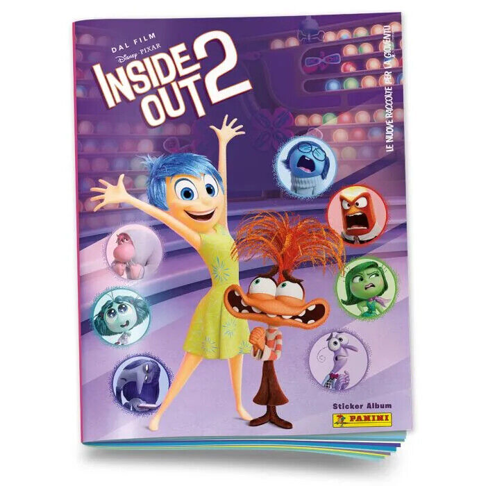 INSIDE OUT 2 Disney Film 2024 Album Panini et/ou packs d'autocollants