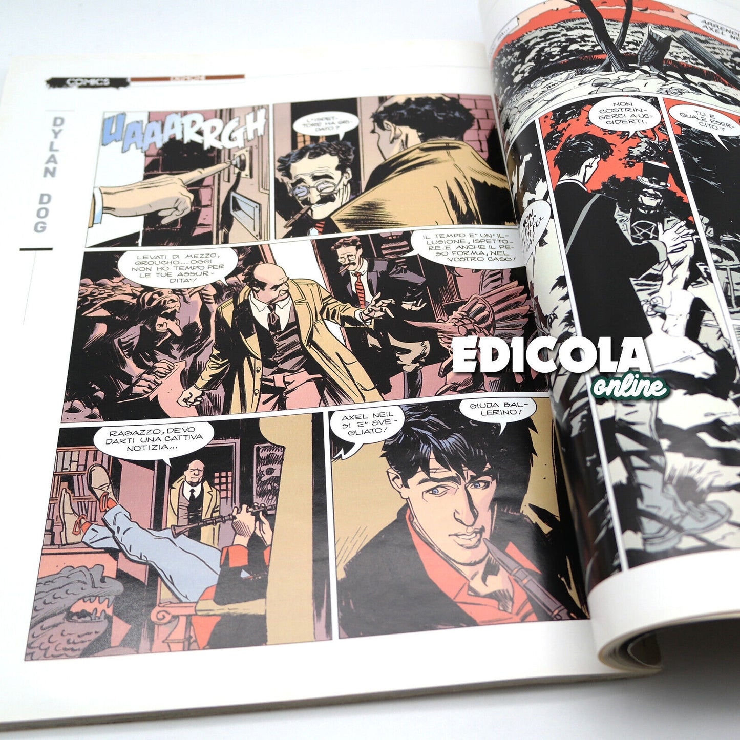 XL-Repubblica-Magazin mit Maxi-Cover und unveröffentlichter Story, die DYLAN DOG gewidmet ist
