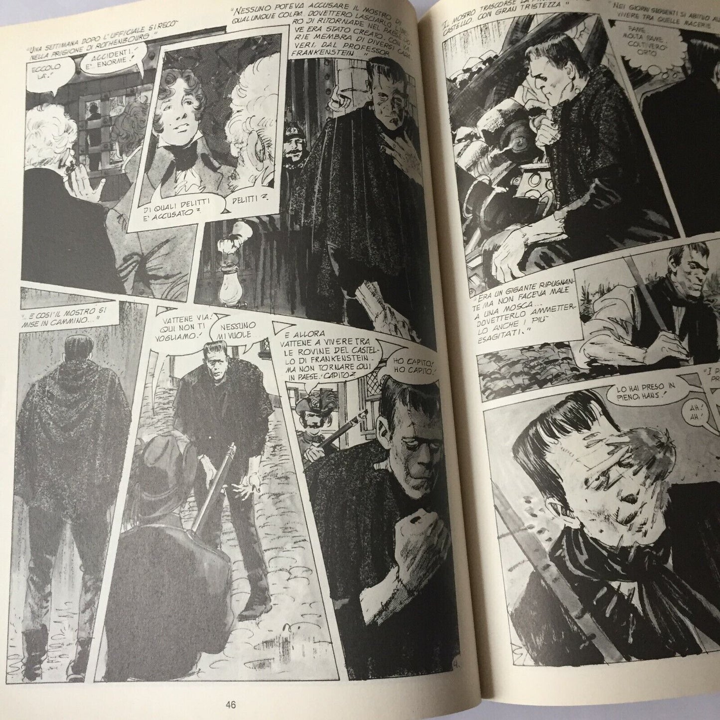 Viele TERRIFIK-Comics in italienischer Sprache, 1992, seltene gebrauchte Horror Noir-Erstausgabe