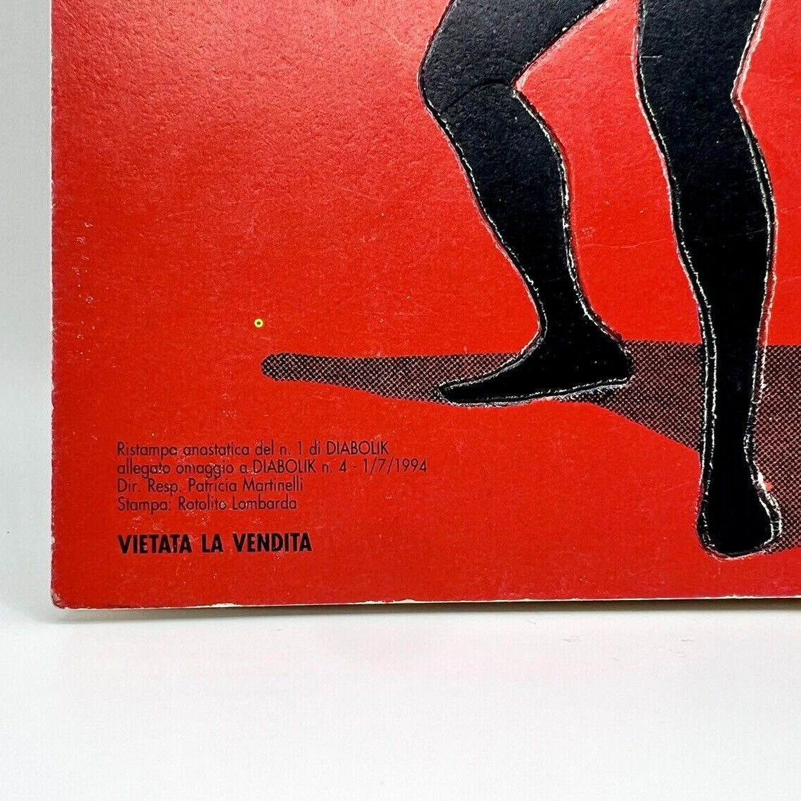 Comic-Buch DIABOLIK DER KÖNIG DES TERROR Nummer n. 1 Anastatic Astorina Nachdruck 1994