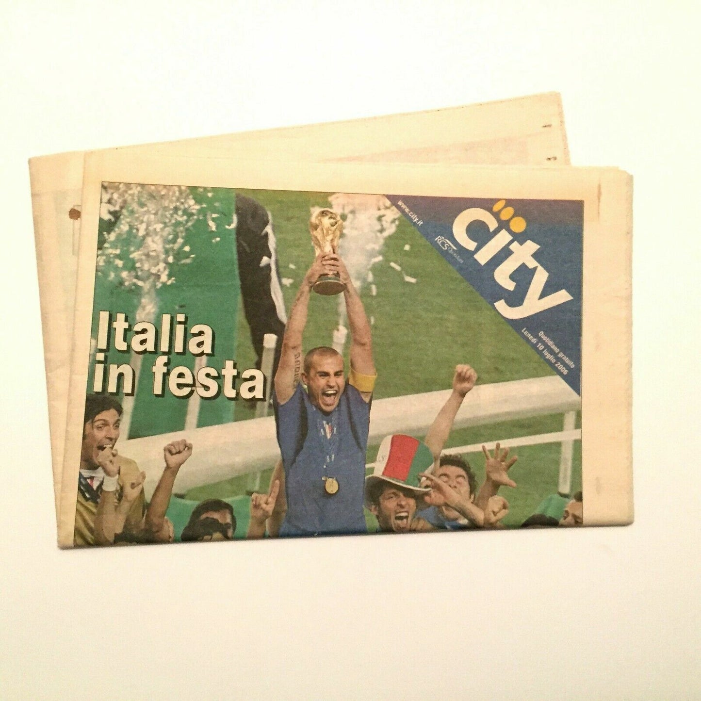 Journal municipal du 10 juillet 2006 ITALIE Champions du Monde - Equipe Nationale de Football