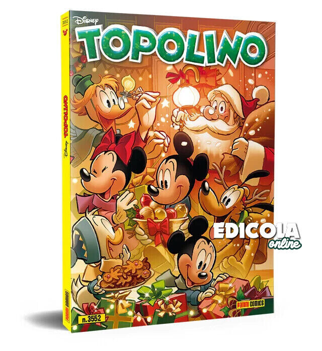 Micky-Maus-Comicheft 3550 3551 3552 mit Gadgets Komplette Weihnachtskollektion