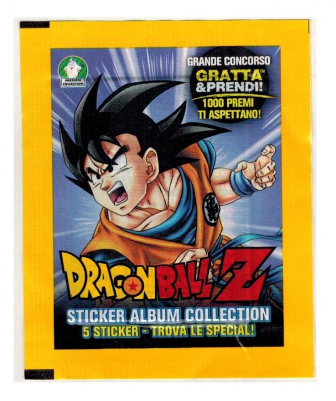 Album et/ou sachets de DRAGON BALL Z Figurine Autocollant Dragonball Preziosi Vintage