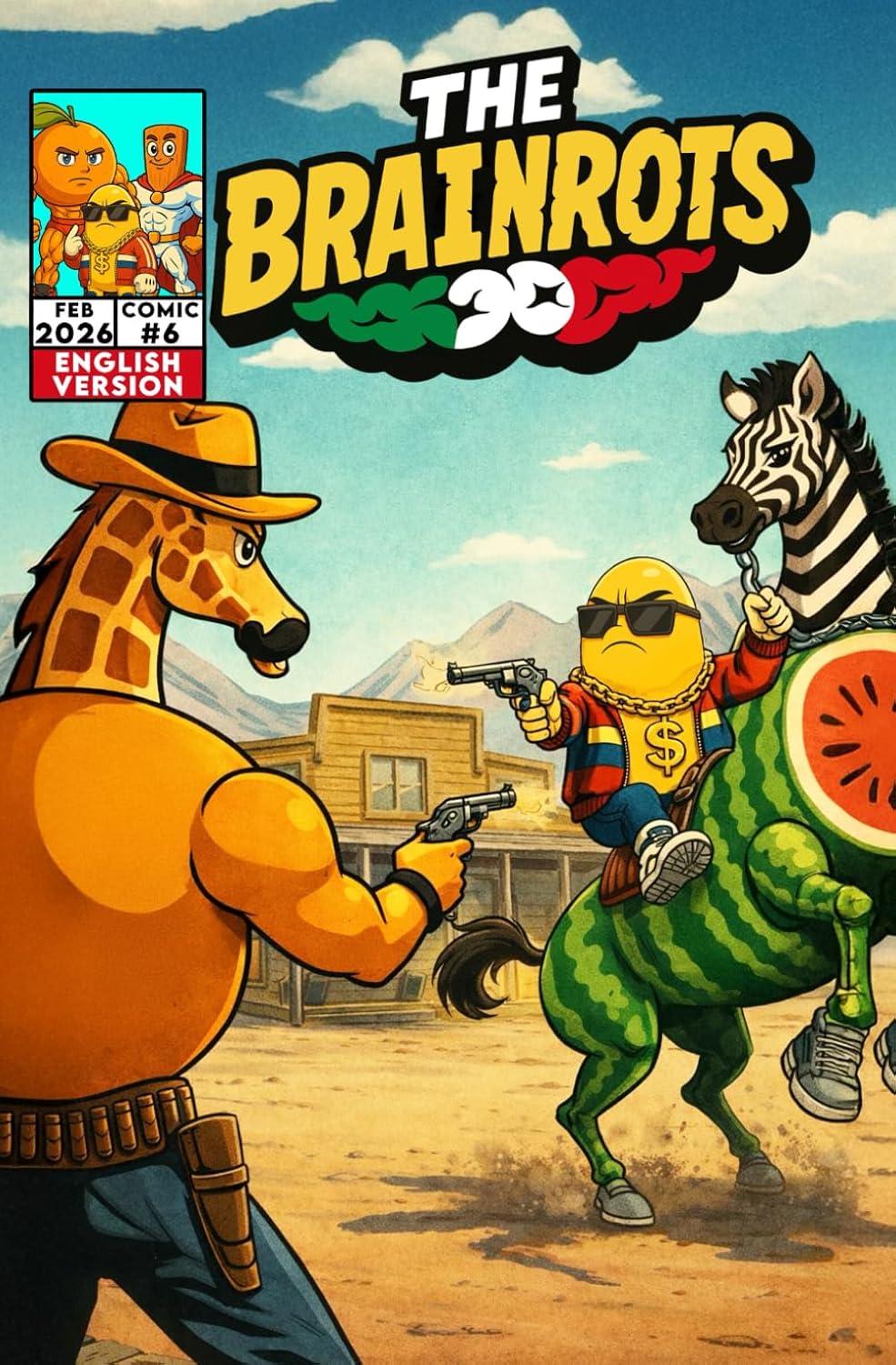 Fumetto The Brainrots n. 6 (Febbraio 2026)