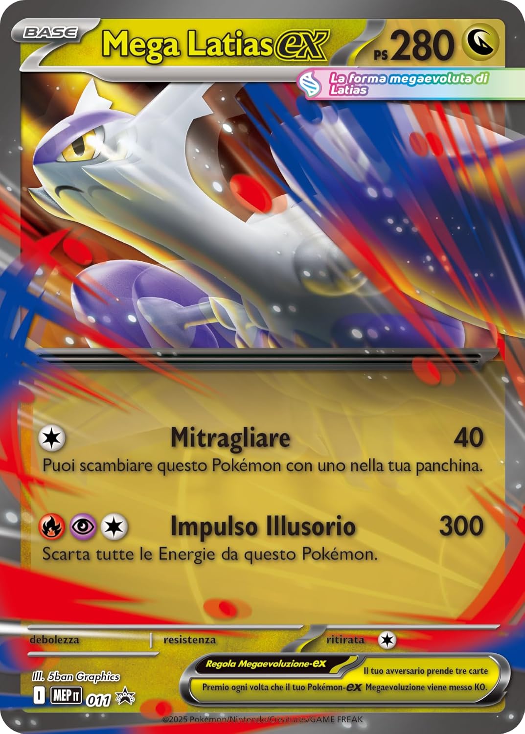 Pokemon TCG Collezione MEGA LATIAS EX Megaevoluzione - ITA ITALIANO