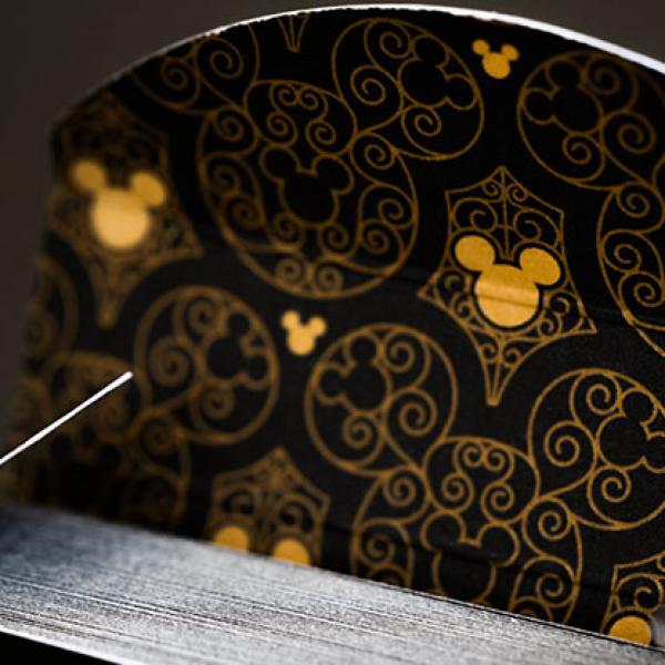 Mazzo di carte Bicycle Disney Mickey Mouse (Black and Gold) by US Playing Card Co.