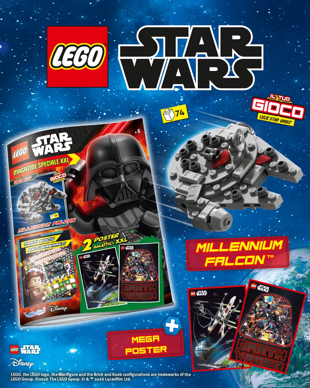 LEGO STARWARS Magazin Nr. 5 mit Clone Tropper mit Blaster