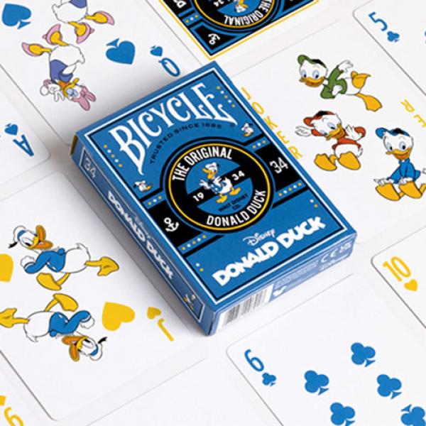 Cartes à jouer Bicycle Disney Donald Duck par US Playing Card Co