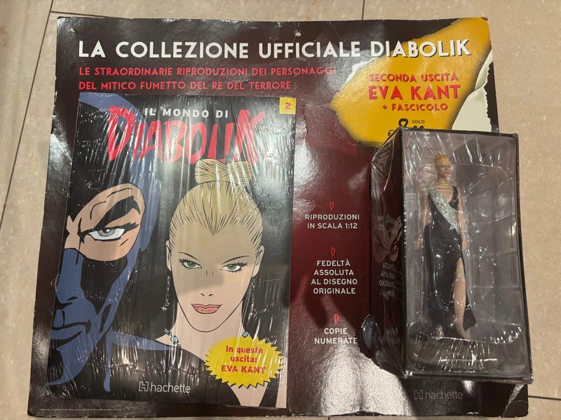Collezione : Il mondo di DIABOLIK - personaggi 3D - scala 1:12 (Hachette 2018)