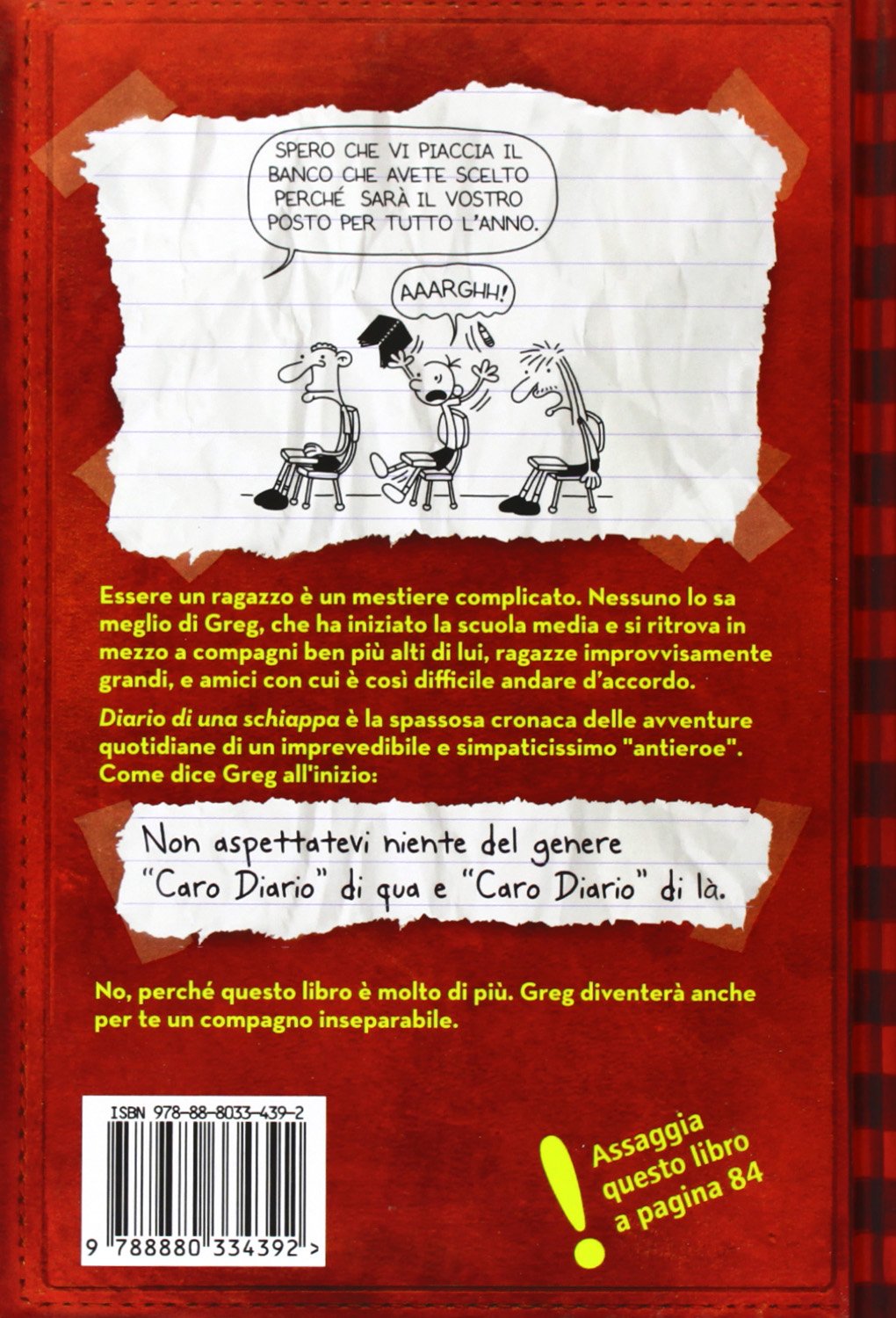 Collezioni Libri DIARIO DI UNA SCHIAPPA - Edizione Illustrata