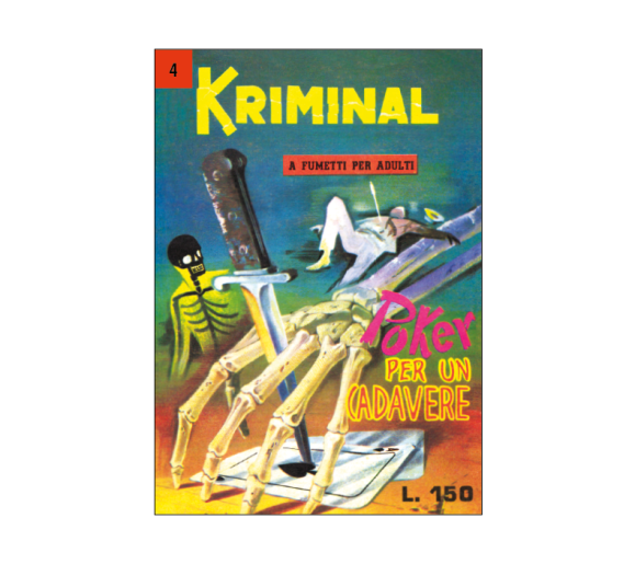 Raccolta Collezione Fumetto KRIMINAL ANASTATICA