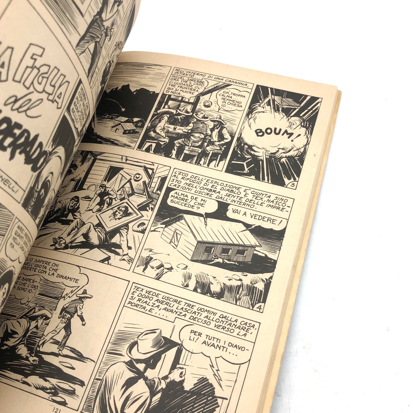 Fumetto Tex Willer numero n. 1 LA MANO ROSSA Originale £ 350 Lire 1964 Aut 2926 (Difetto sul retro)