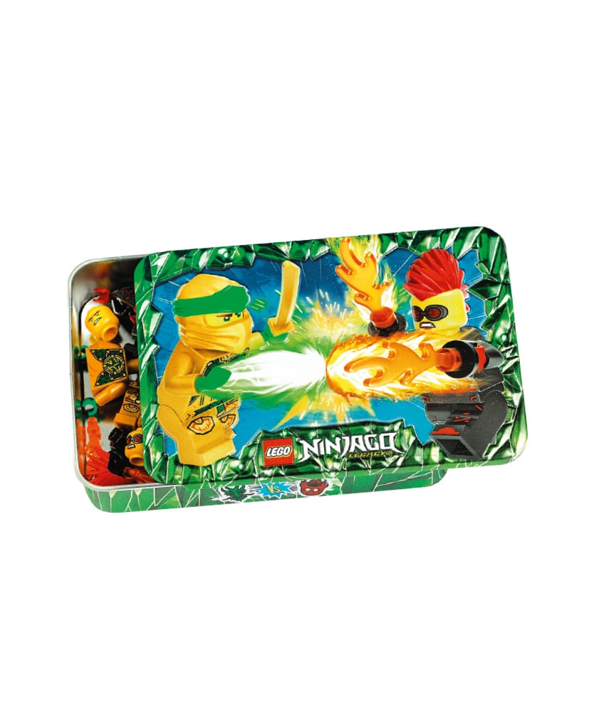 Rivista LEGO NINJAGO LEGACY n.8 - Lattina con 2 2 GIOCHI: LLOYD vs. MISS D.
