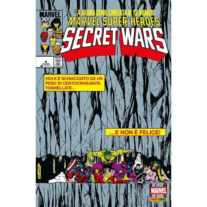 Collezione Ristampa Anastatica dei Fumetti Marvel Super Heroes Secret Wars
