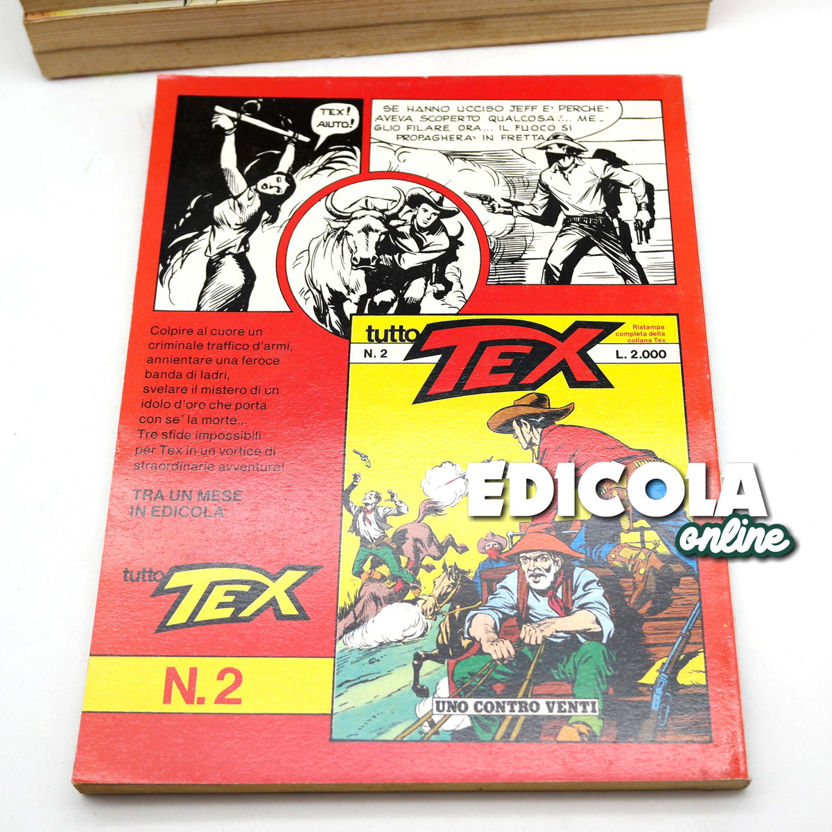 Comics All TEX WILLER Complete Reprint from n 1 to 10 The Red Hand Used lot