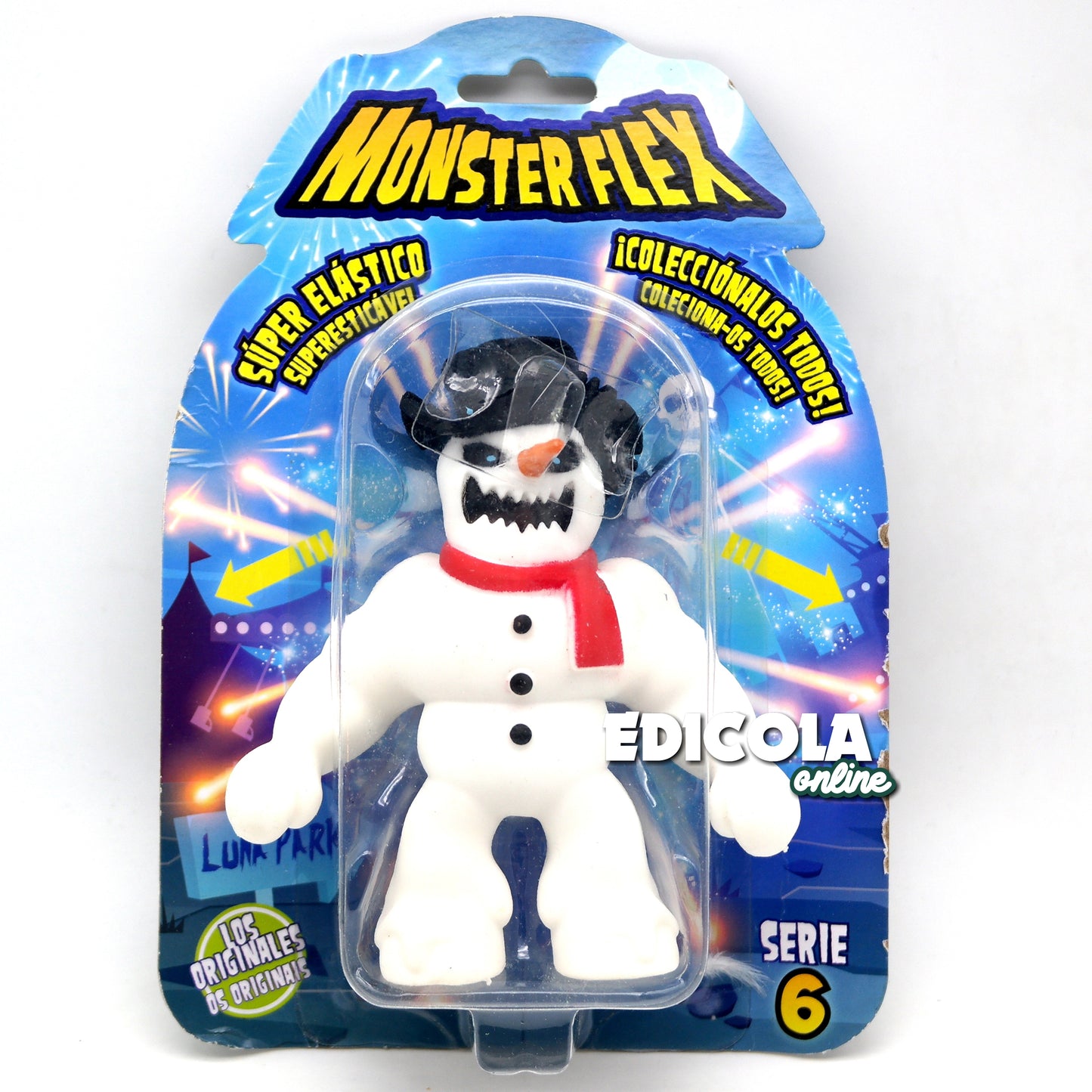 Personaggi MONSTER FLEX Serie 6 Monsterflex gli Allungamostri Mostri Allungabili (Blister)