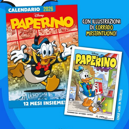 Donald Duck 544 with 2026 Wall Calendar