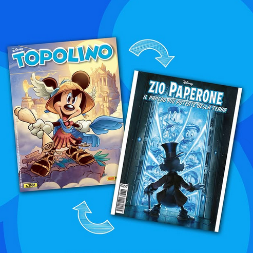 Fumetto Topolino n. 3662 - flip cover di Zio Paperone di Jason Aaron
