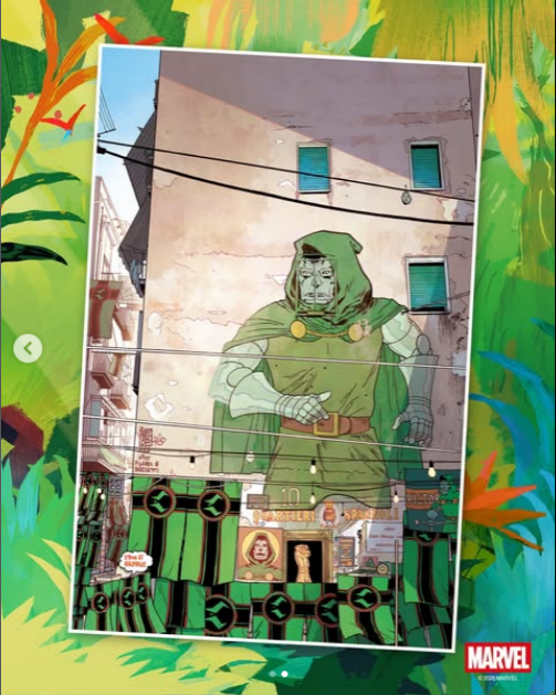 Fumetto Un Mondo Sotto Destino 8 Variant Comicon Napoli 2026 Panini Doomination Variant Extra